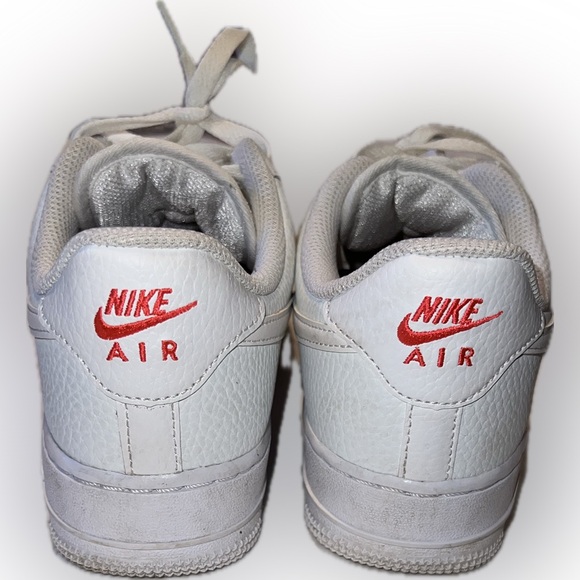 Nike Air Force 1 Low ‘07 Essential Summit White Mini Swooshes - Picture 4 of 7